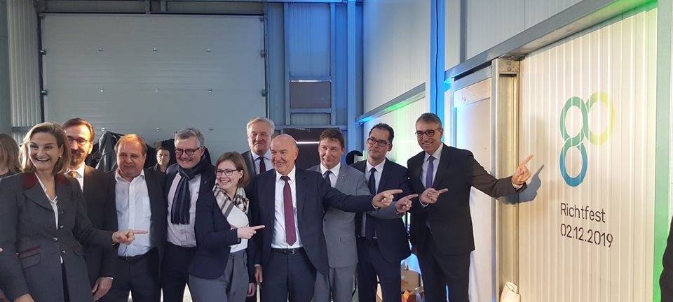 Richtfest am Brainergy-Park bei Jülich
