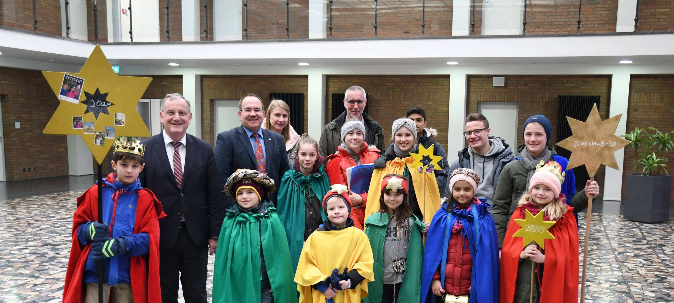 Sternsinger besuchen Bürgermeister