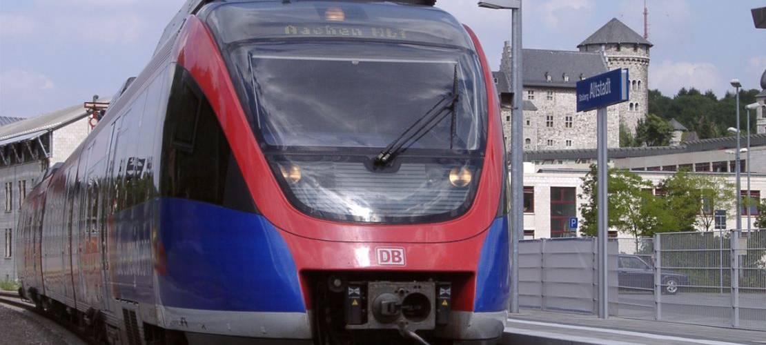 Euregiobahn zwischen Langerwehe und Stolberg