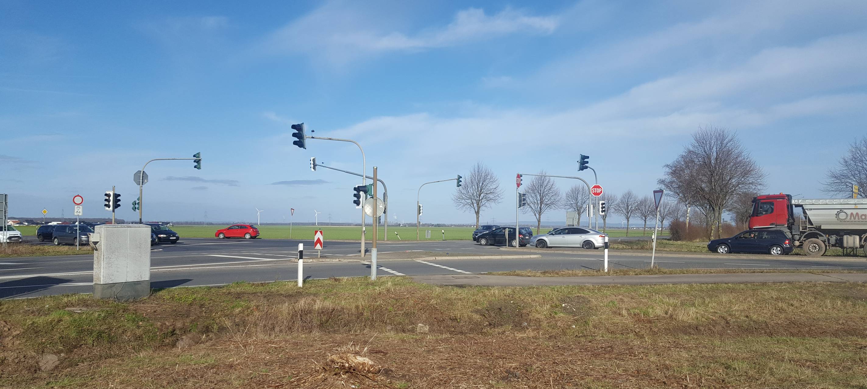 Wieder Unfall an "Schöner Aussicht"