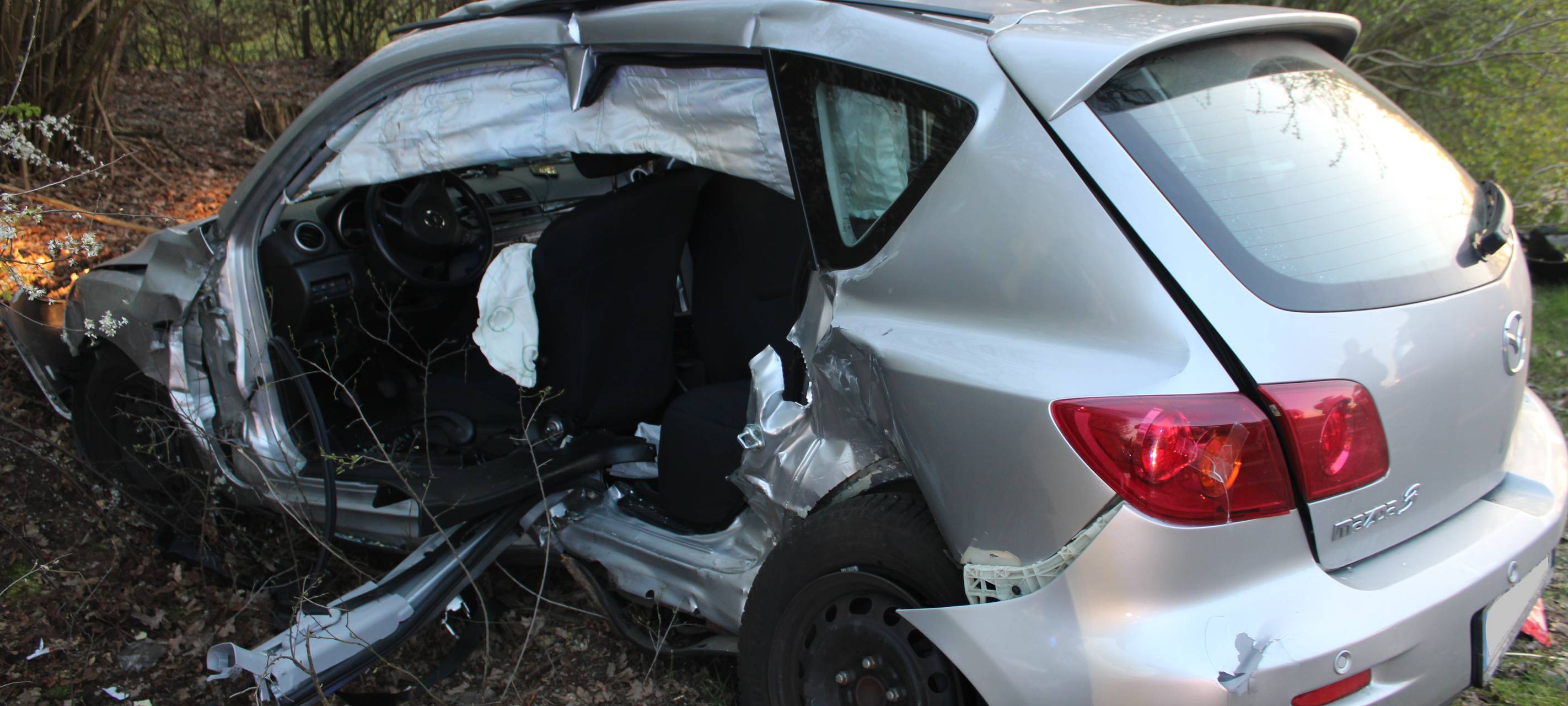 Unfall an A44