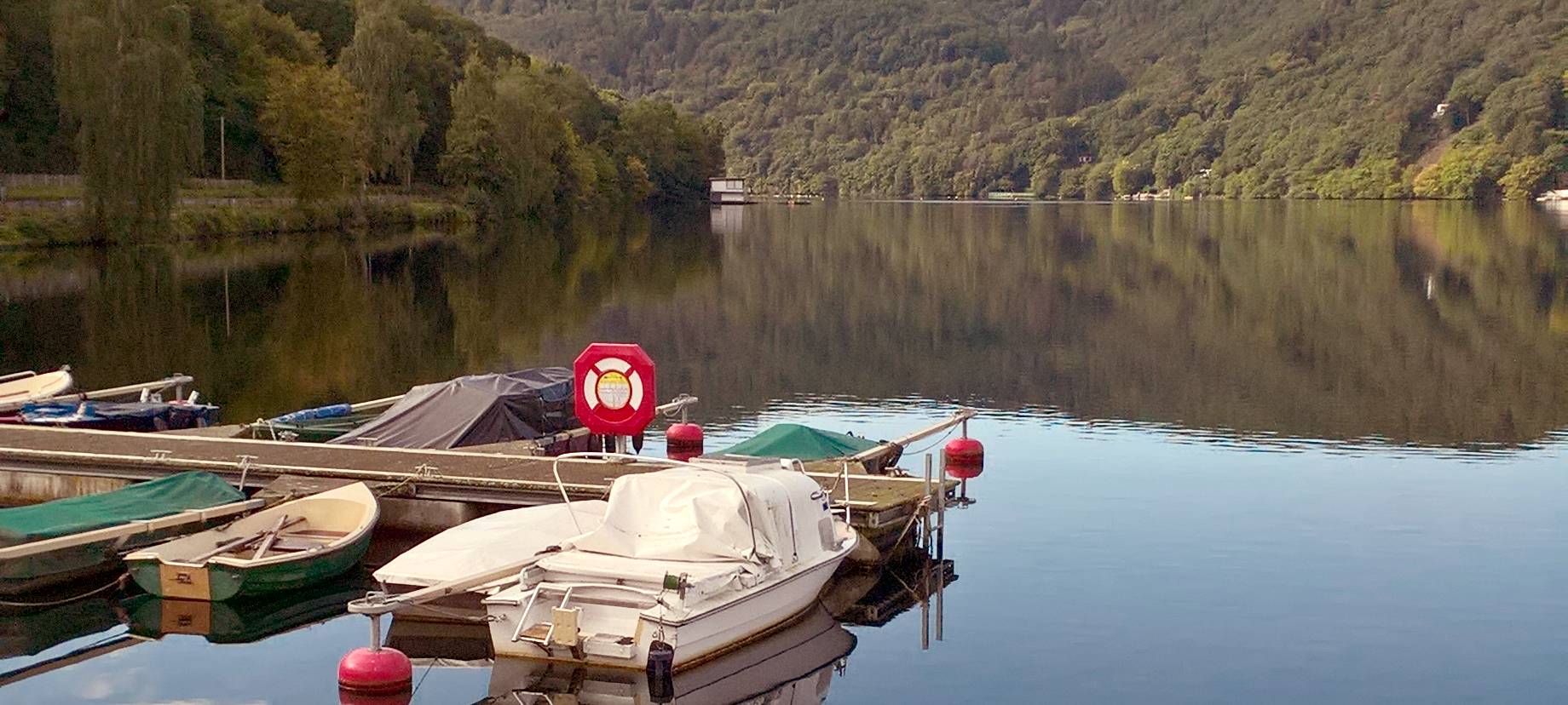 Mann aus Stausee gerettet