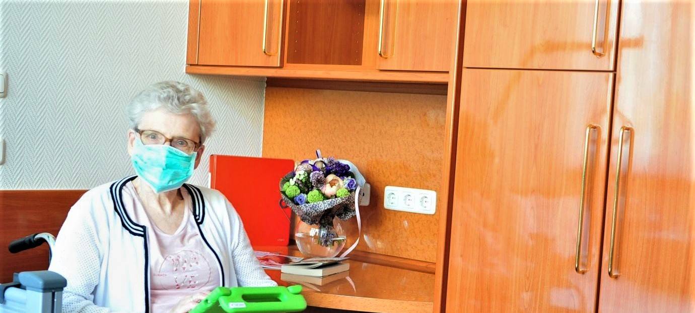 Angehörige sehen und sprechen - via Tablet