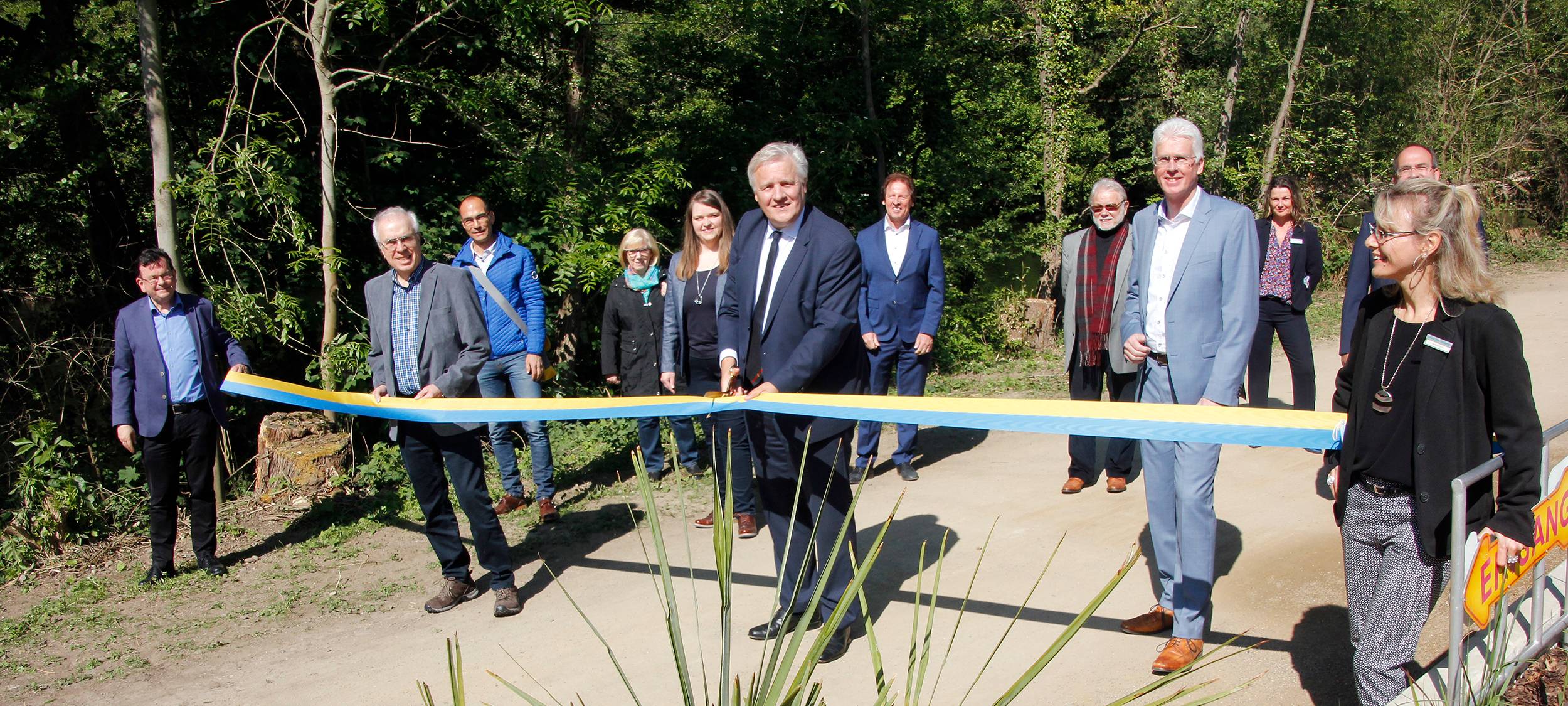 Sanierter Rurufer-Radweg eröffnet