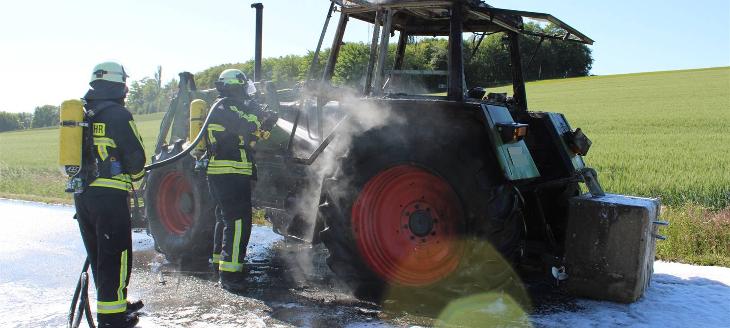 Flammen unter dem Sitz