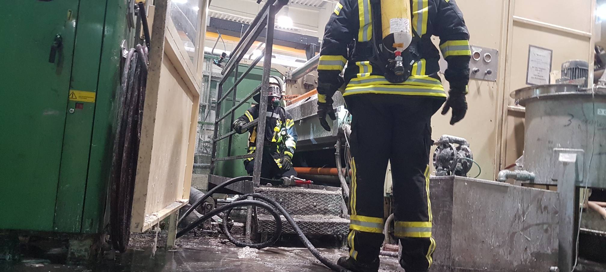 Noch ein Brand in Untermaubach