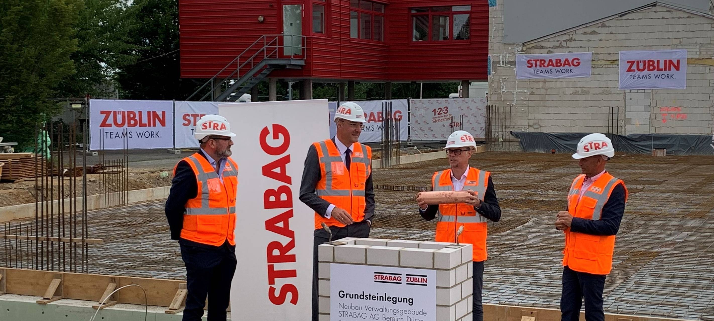 STRABAG-Bau ist fertig