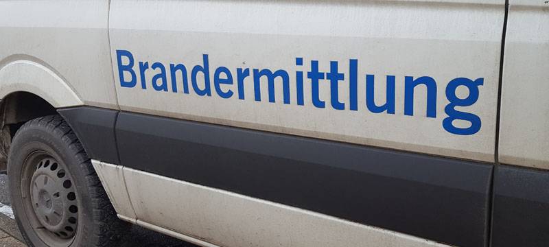 Gasofen war Ursache