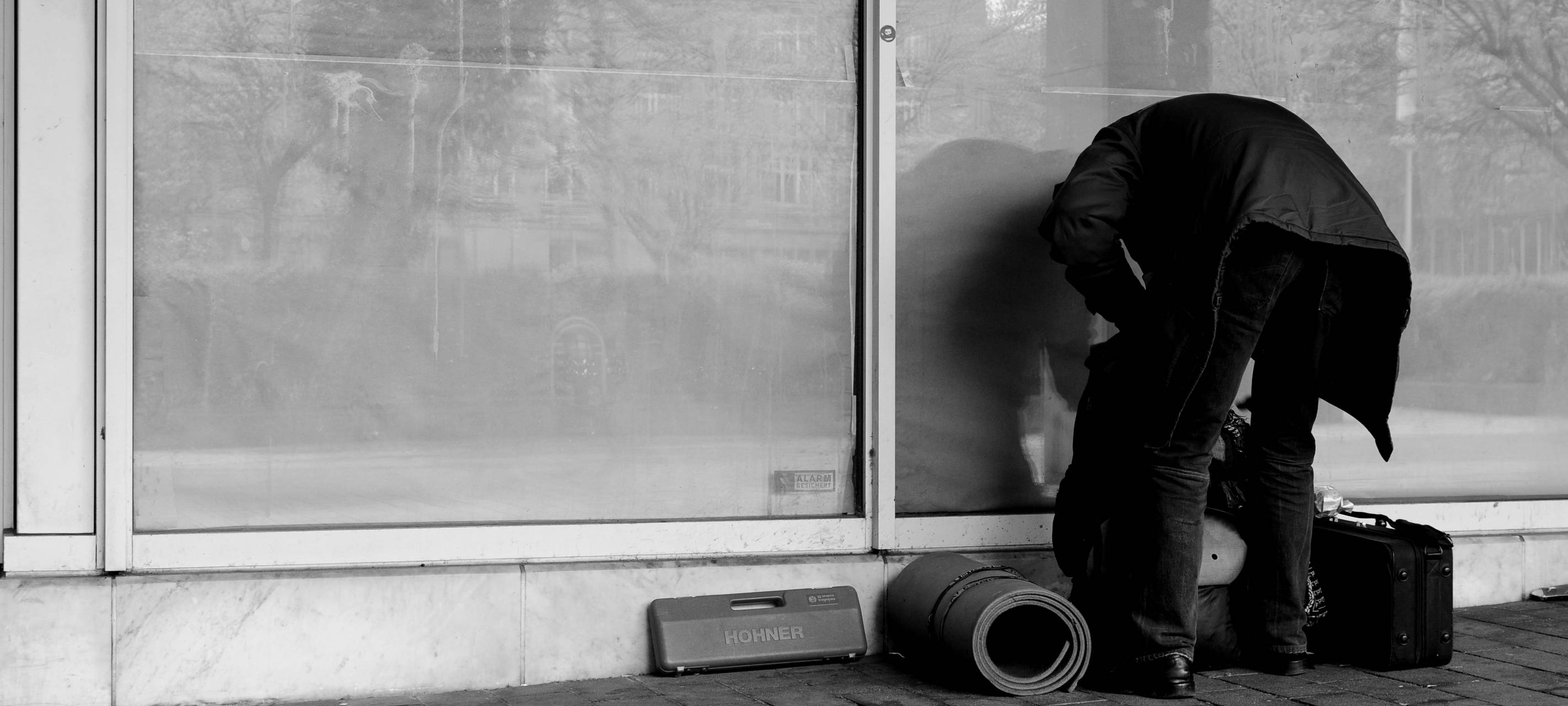 Aufwärmen in der Kälte