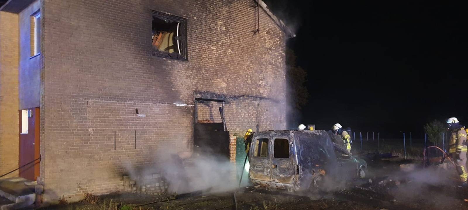 Brand war gelegt