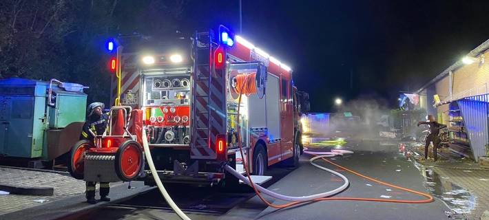 Brand in Düren Birgel