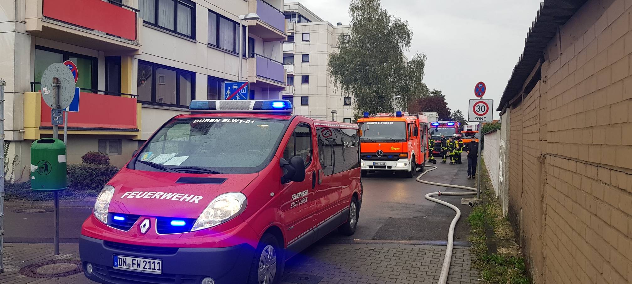 Feuer in Düren Mariaweiler gelöscht