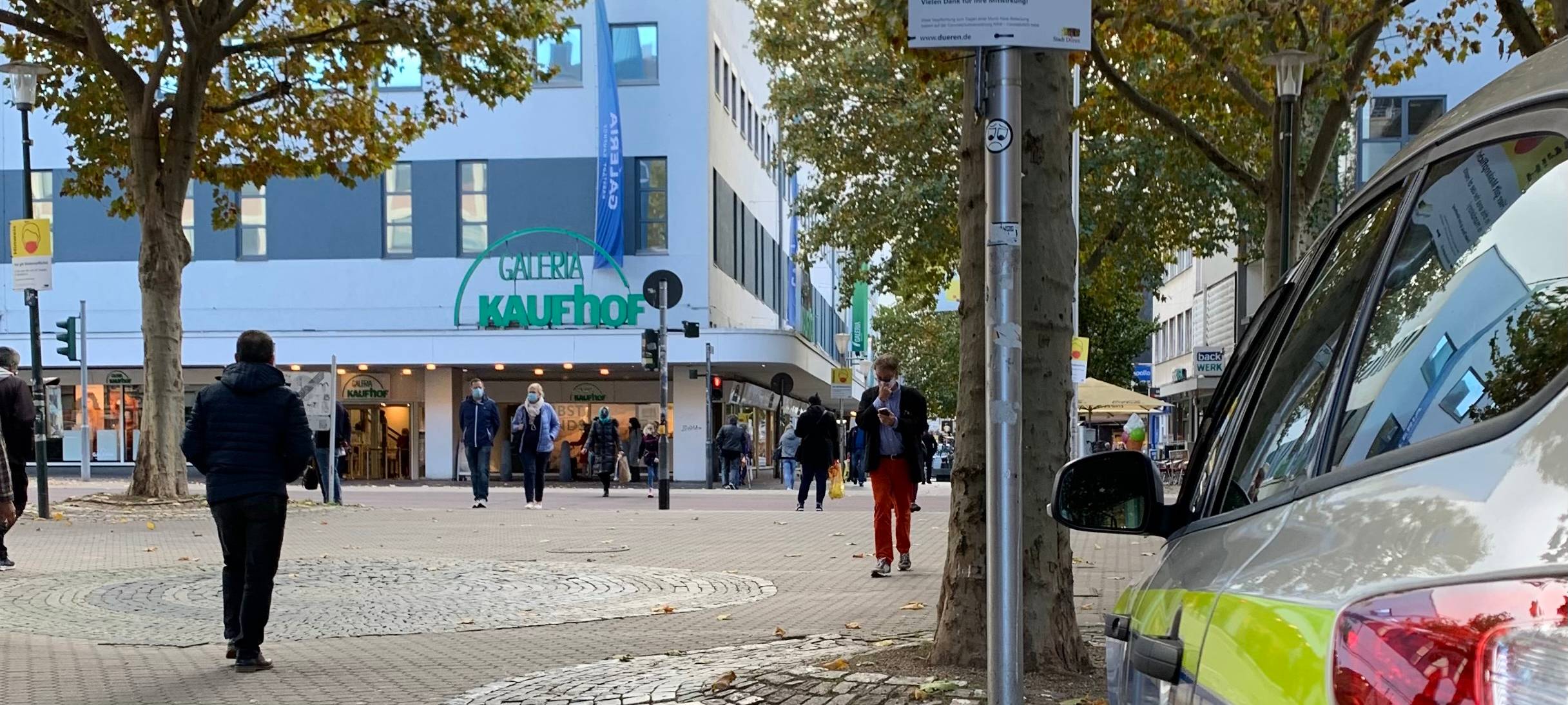 Menschen bei uns haben Masken akzeptiert