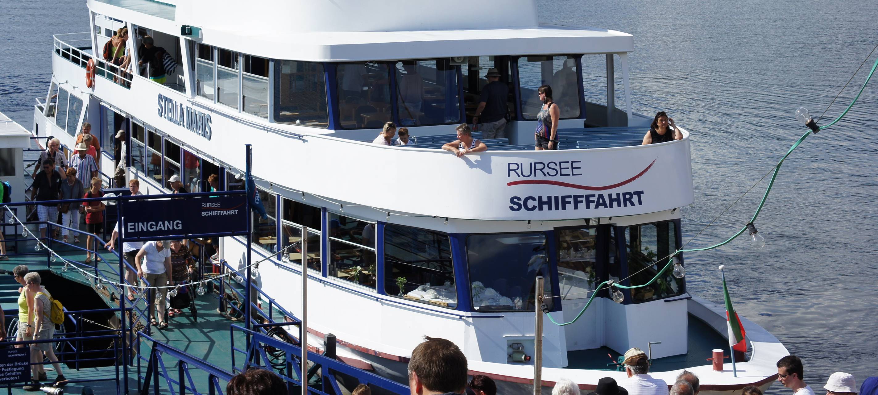 Endspurt auf dem Rursee