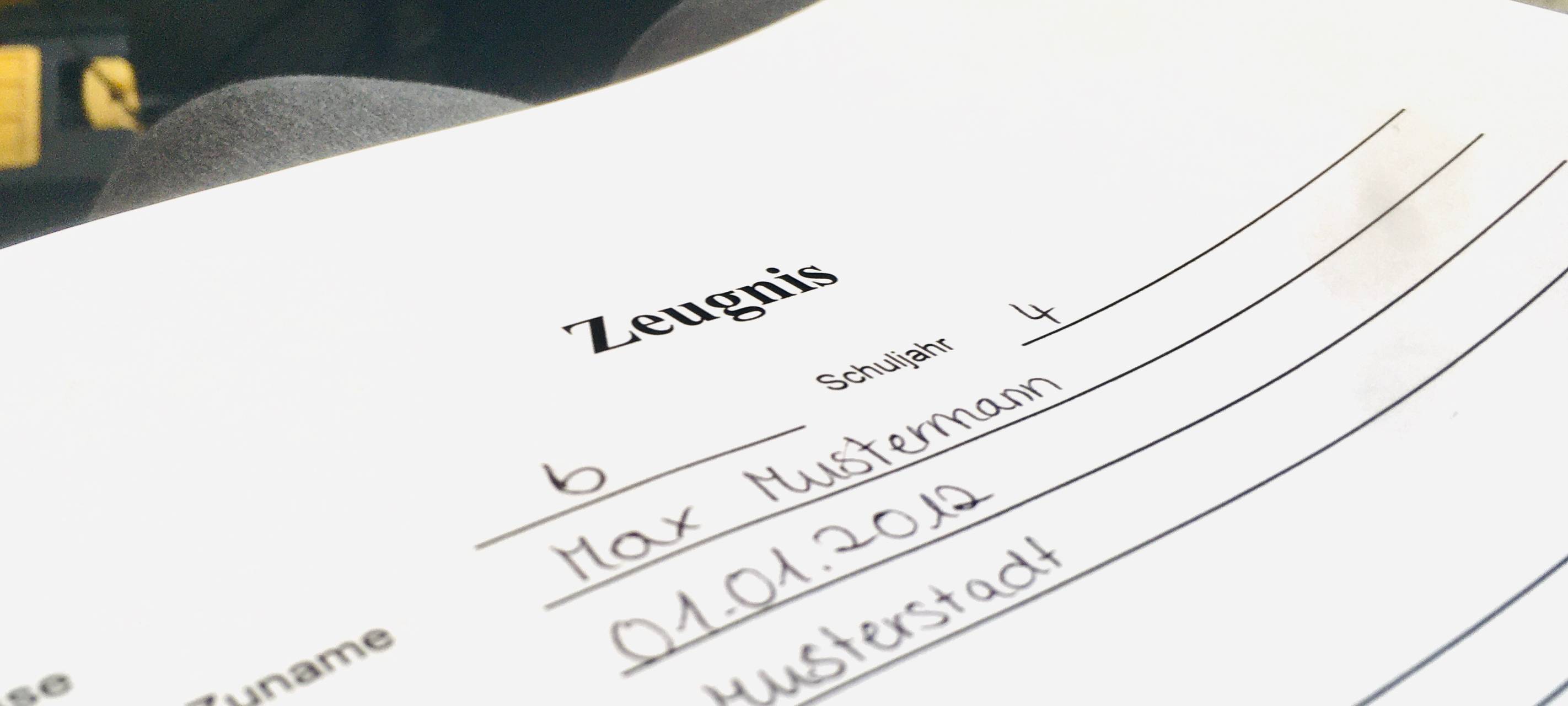 Zeugnisse werden diese Woche ausgeteilt