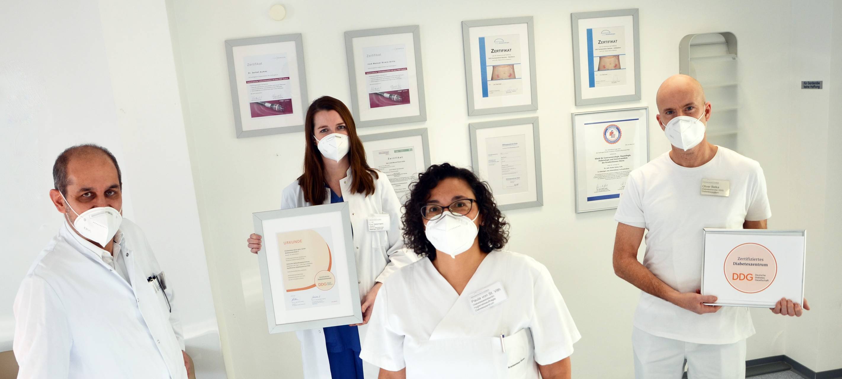 Auszeichnung des Diabeteszentrums in Düren