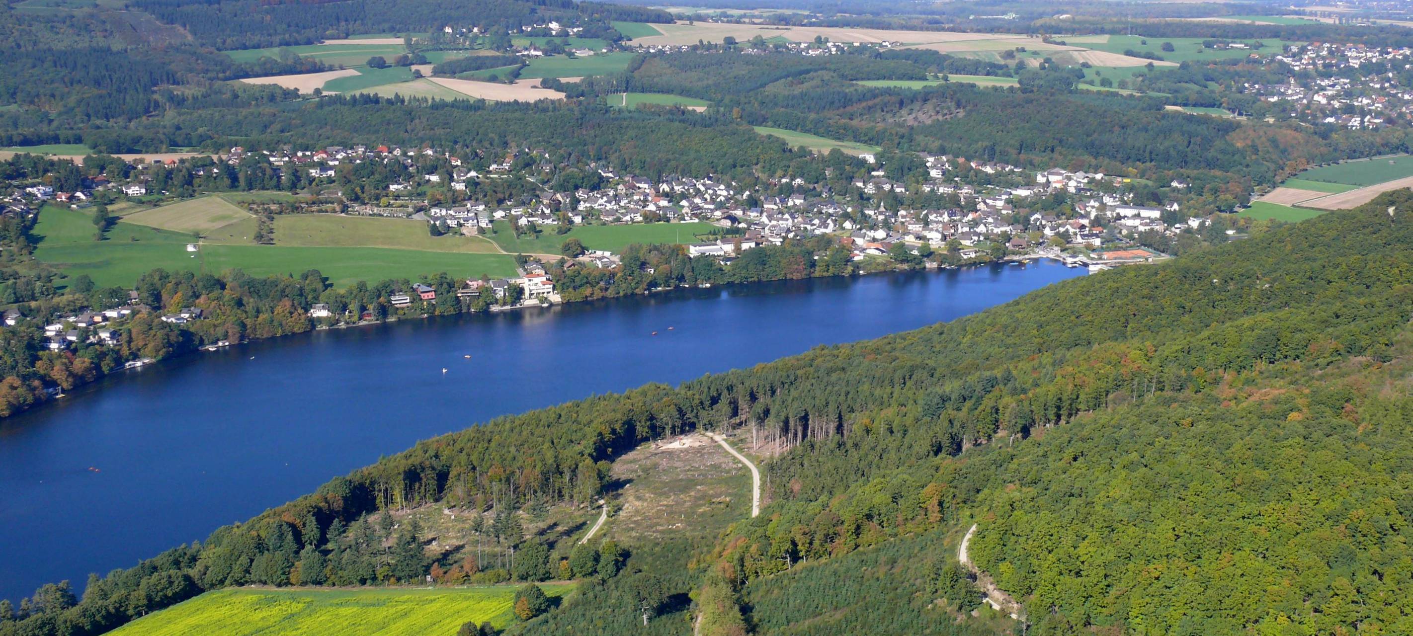 Corona-Regeln am Stausee Obermaubach