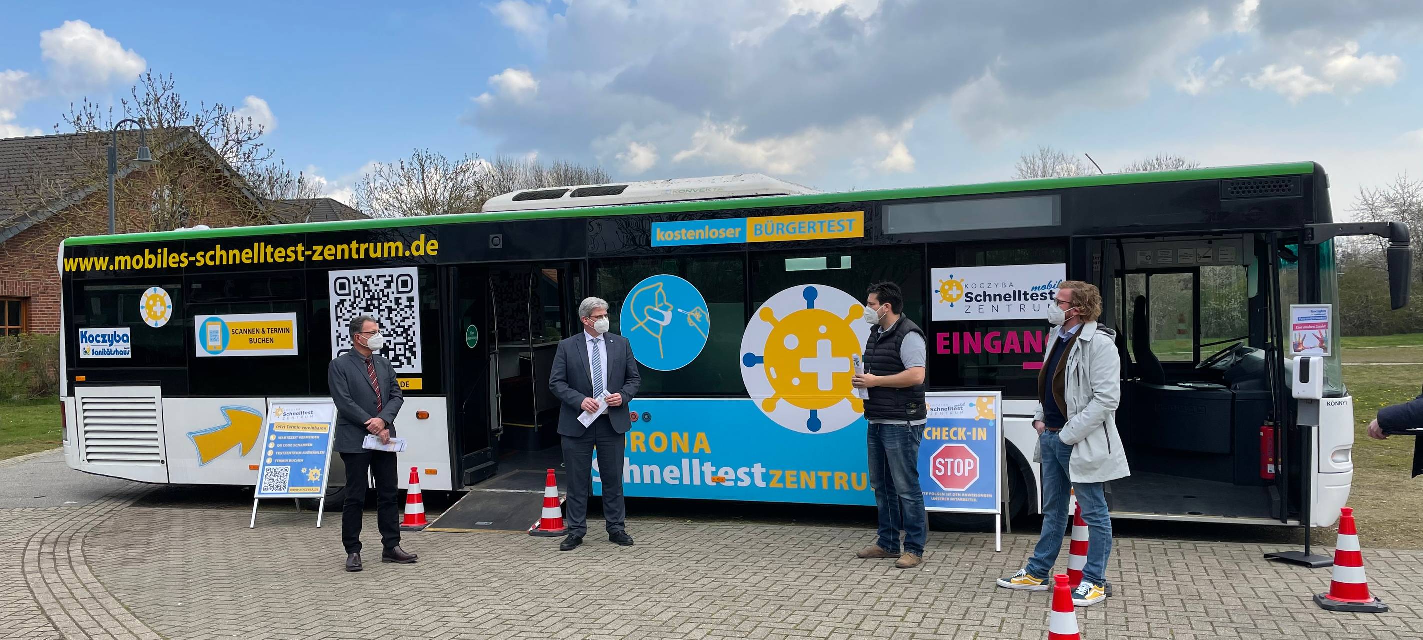 Coronatestbus für Inden und Langerwehe