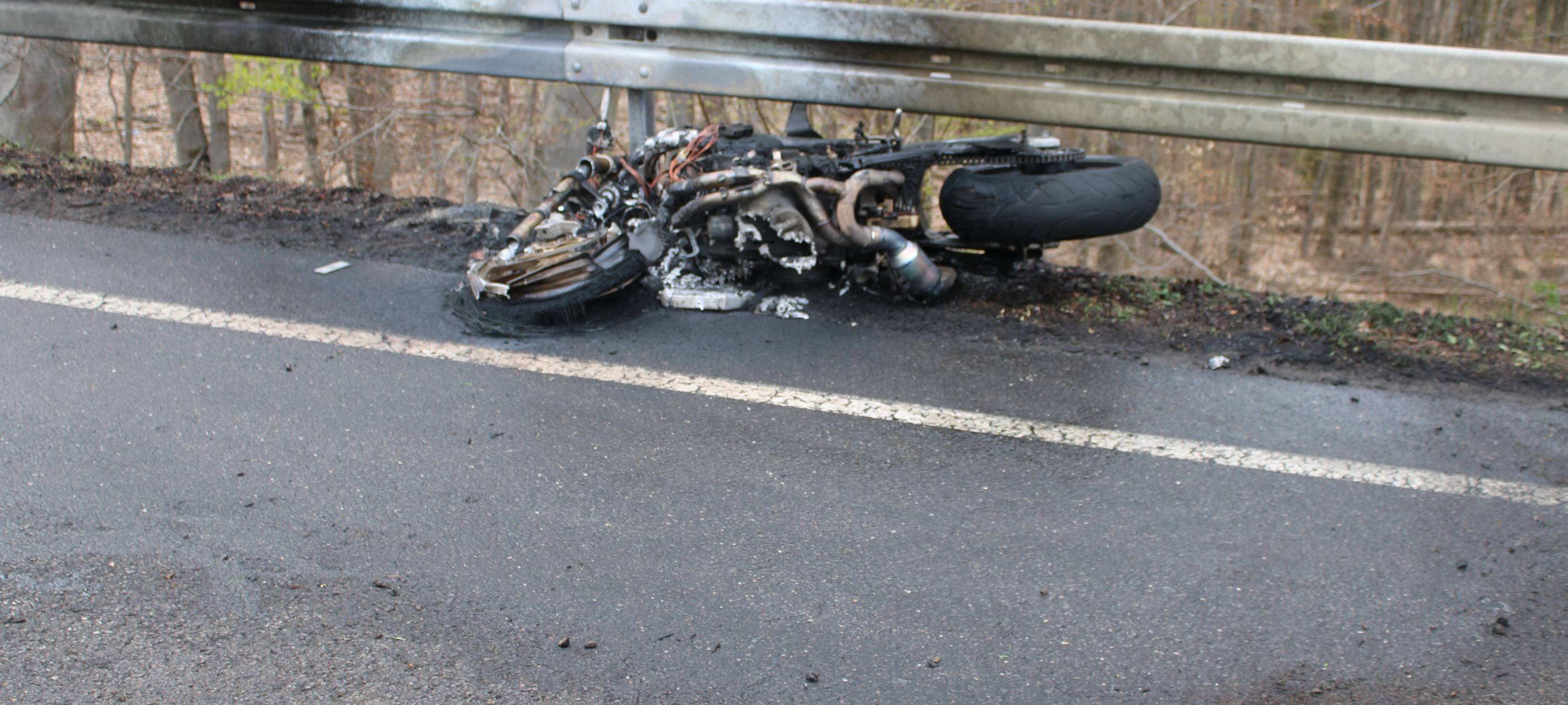 Viele Motorrad-Unfälle am Wochenende