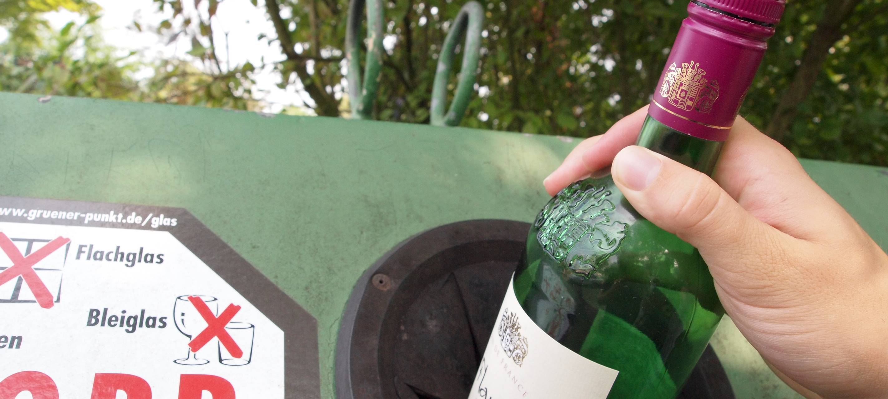 Glascontainer in Hürtgenwald fällt ab März weg