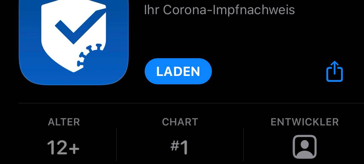 Jetzt die richtige CovPass-App installieren!