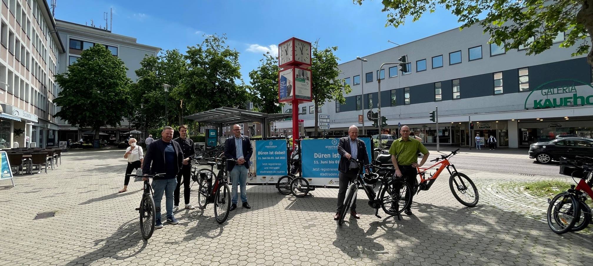 In Düren beginnt das Stadtradeln
