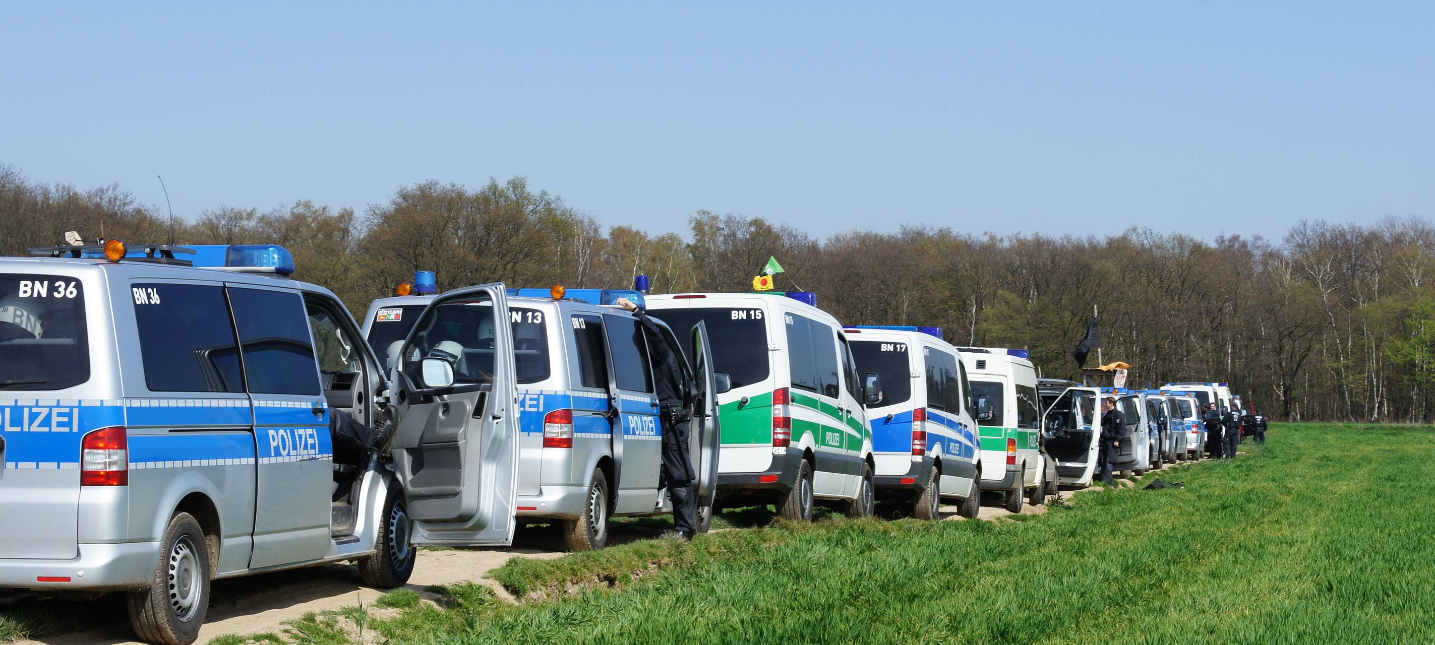 Straftaten im Hambacher Forst