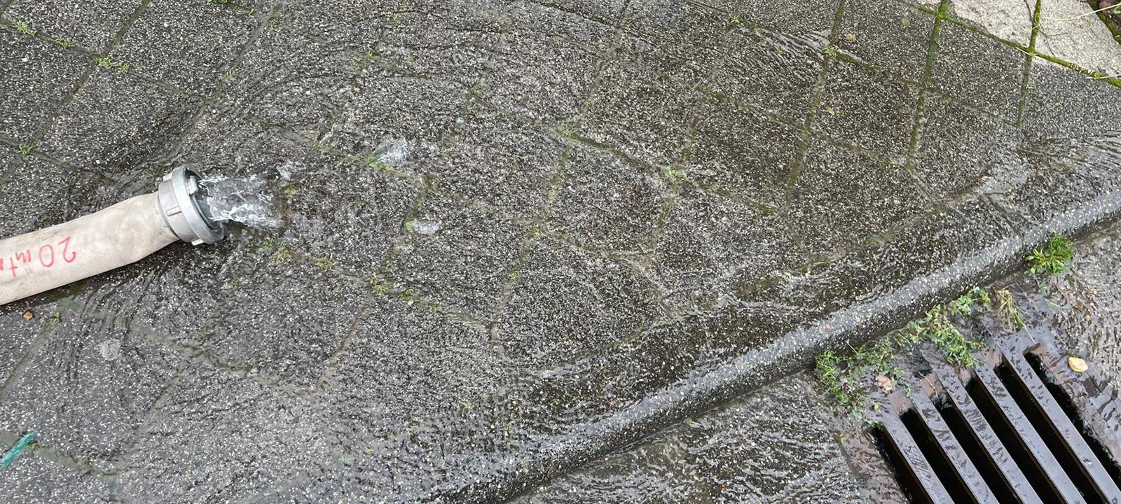 Vollsperrung nach Kreuzau