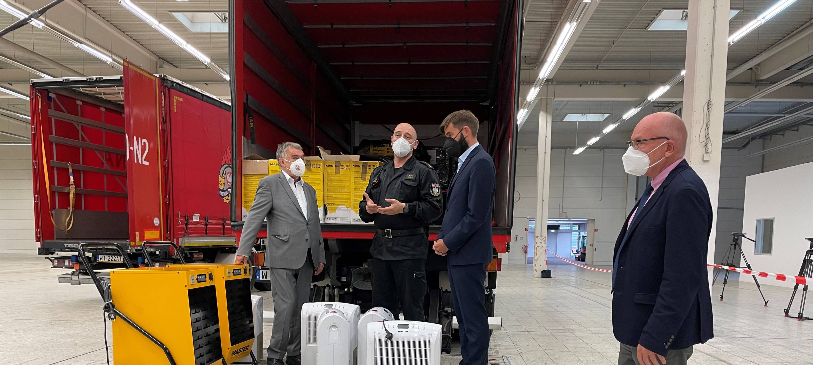 Bautrockner im Kreis angekommen