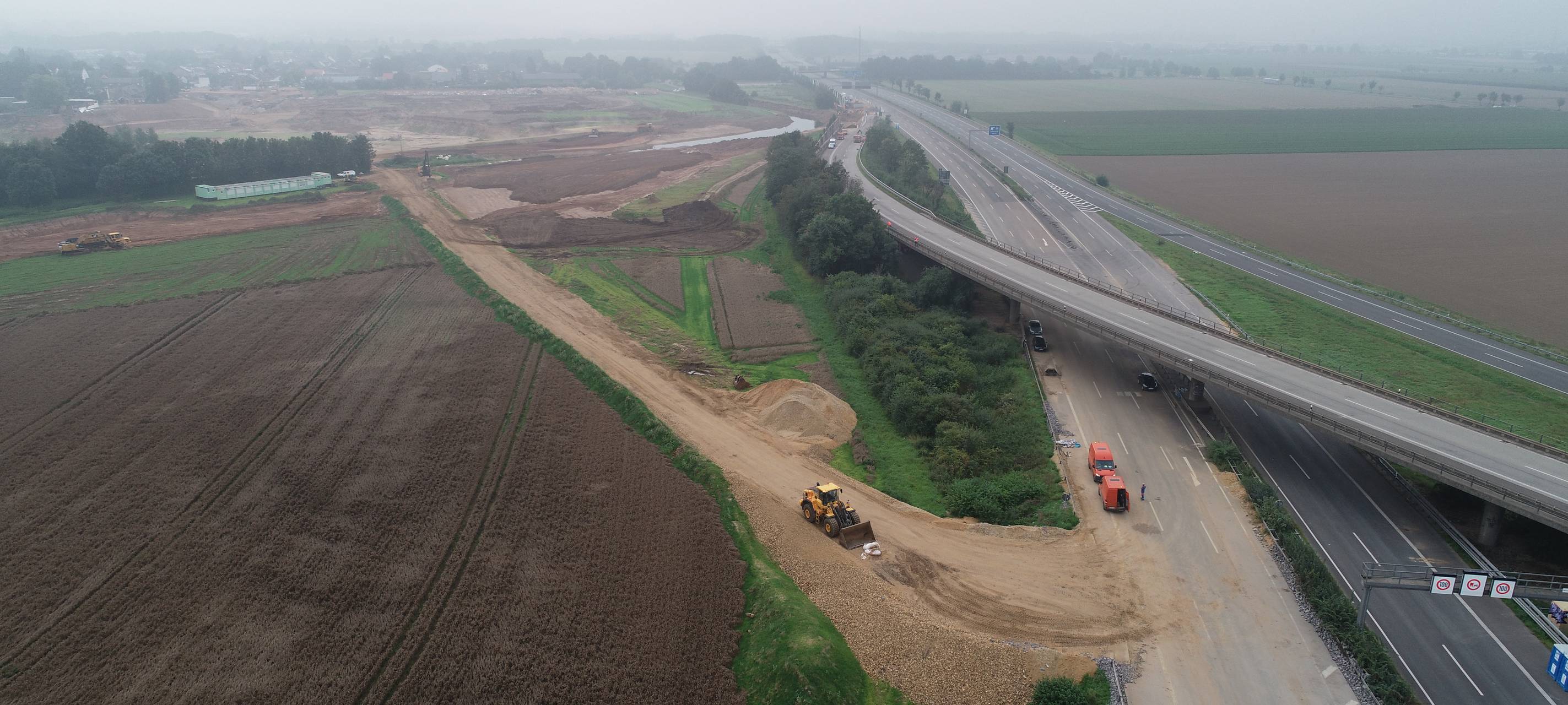 Teilfreigabe der A 61 am kommenden Dienstag