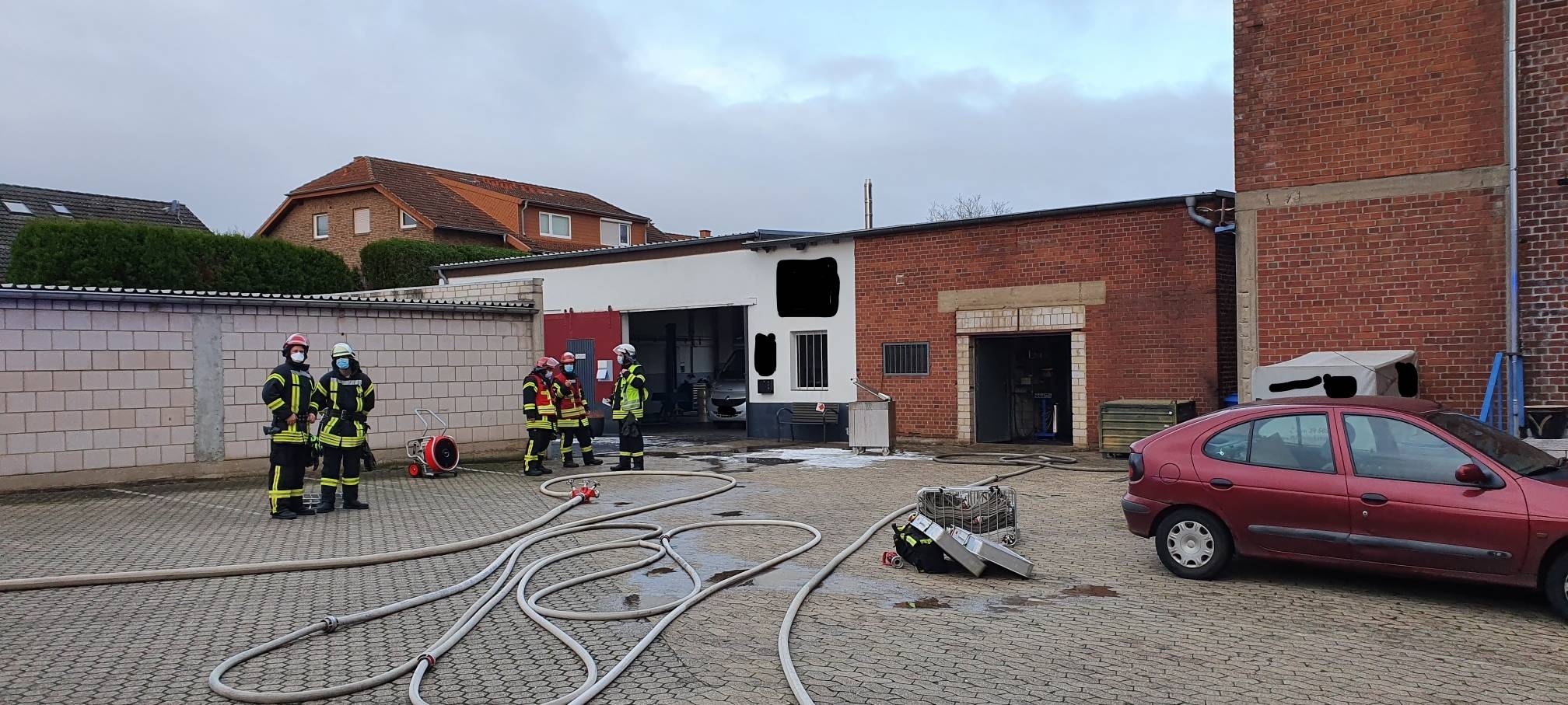 Feuer in Lendersdorfer Werkstatt gelöscht