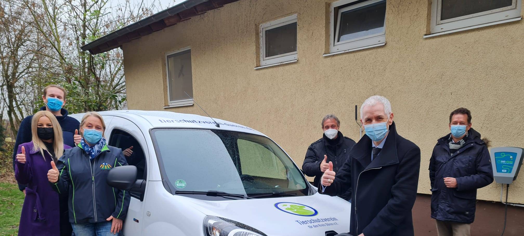 Ein Elektroauto für das Kreistierheim