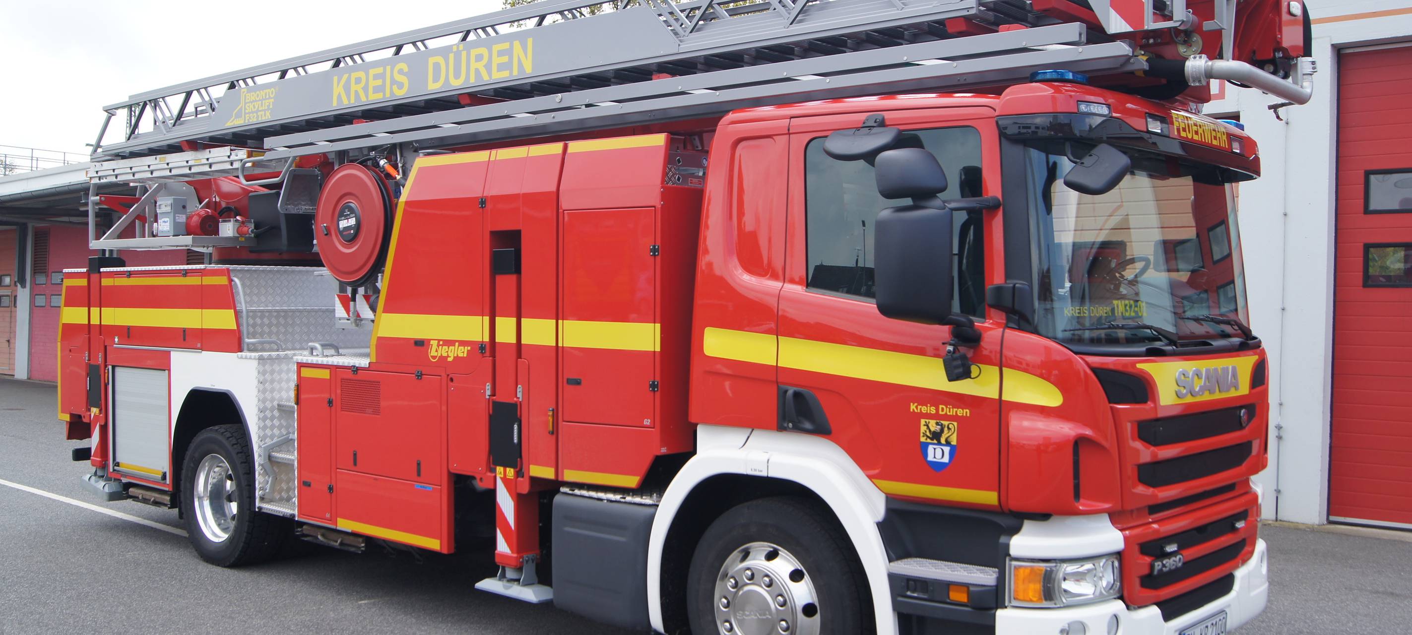 Feuerwehr Leiterwagen