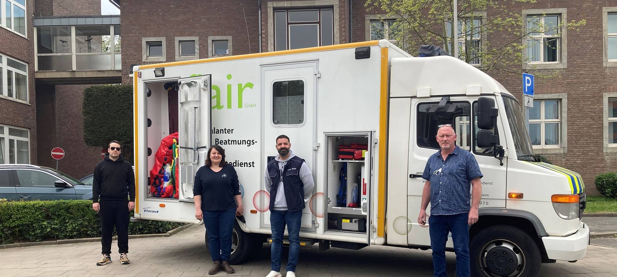 Jülich spendet Krankenwagen