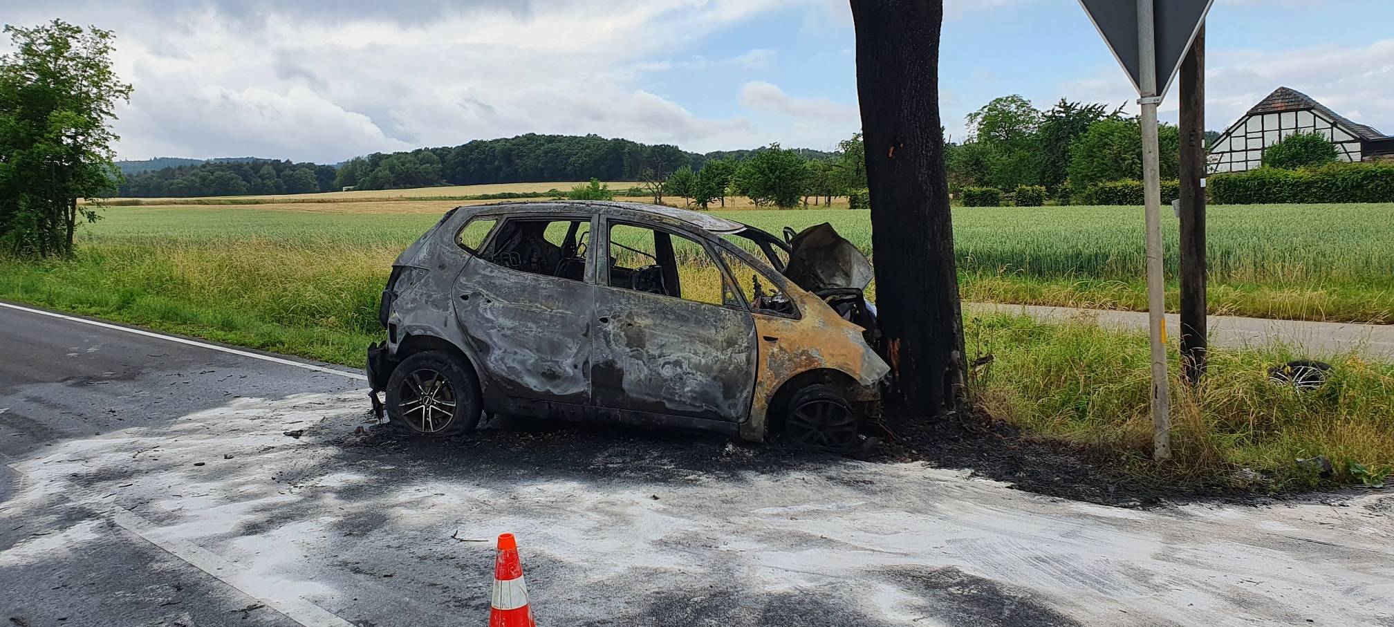 Tödlicher Unfall auf B399