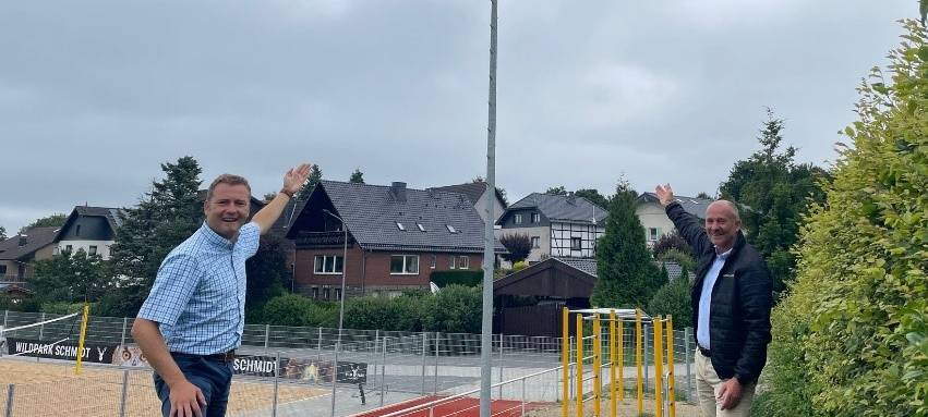 Beleuchtung ausgetauscht