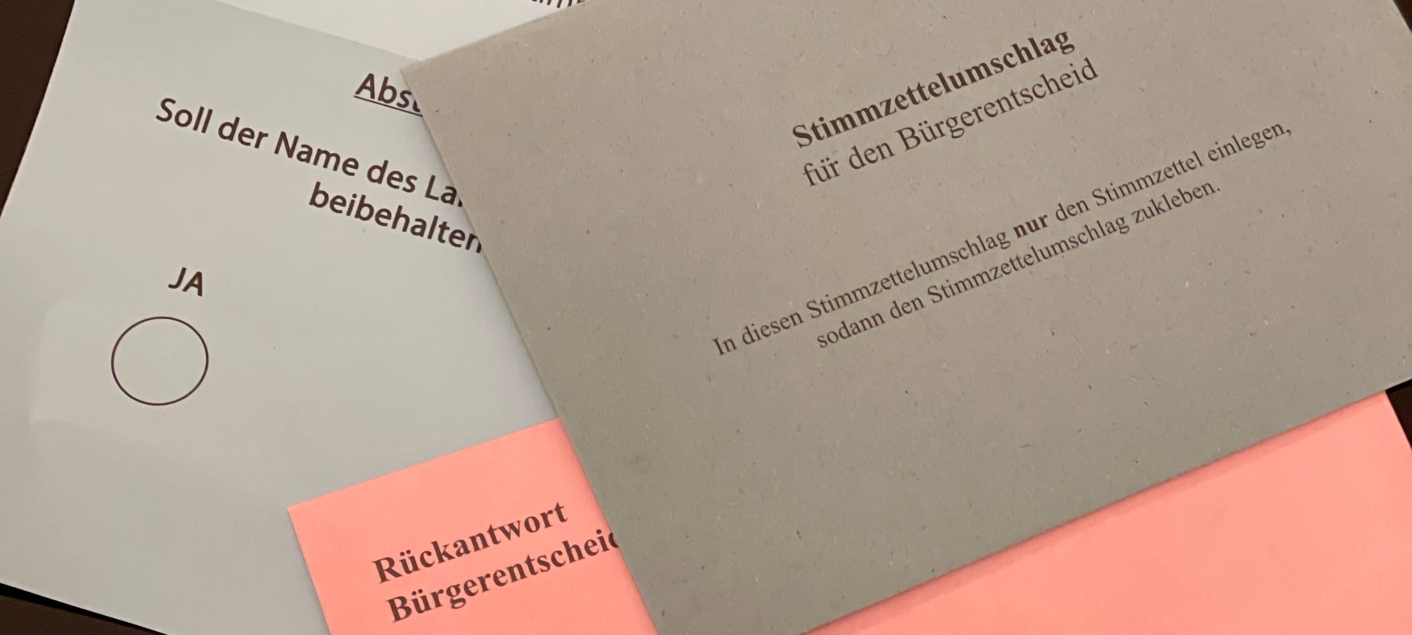 Verwirrung um Bürgerentscheid zum Kreisnamen