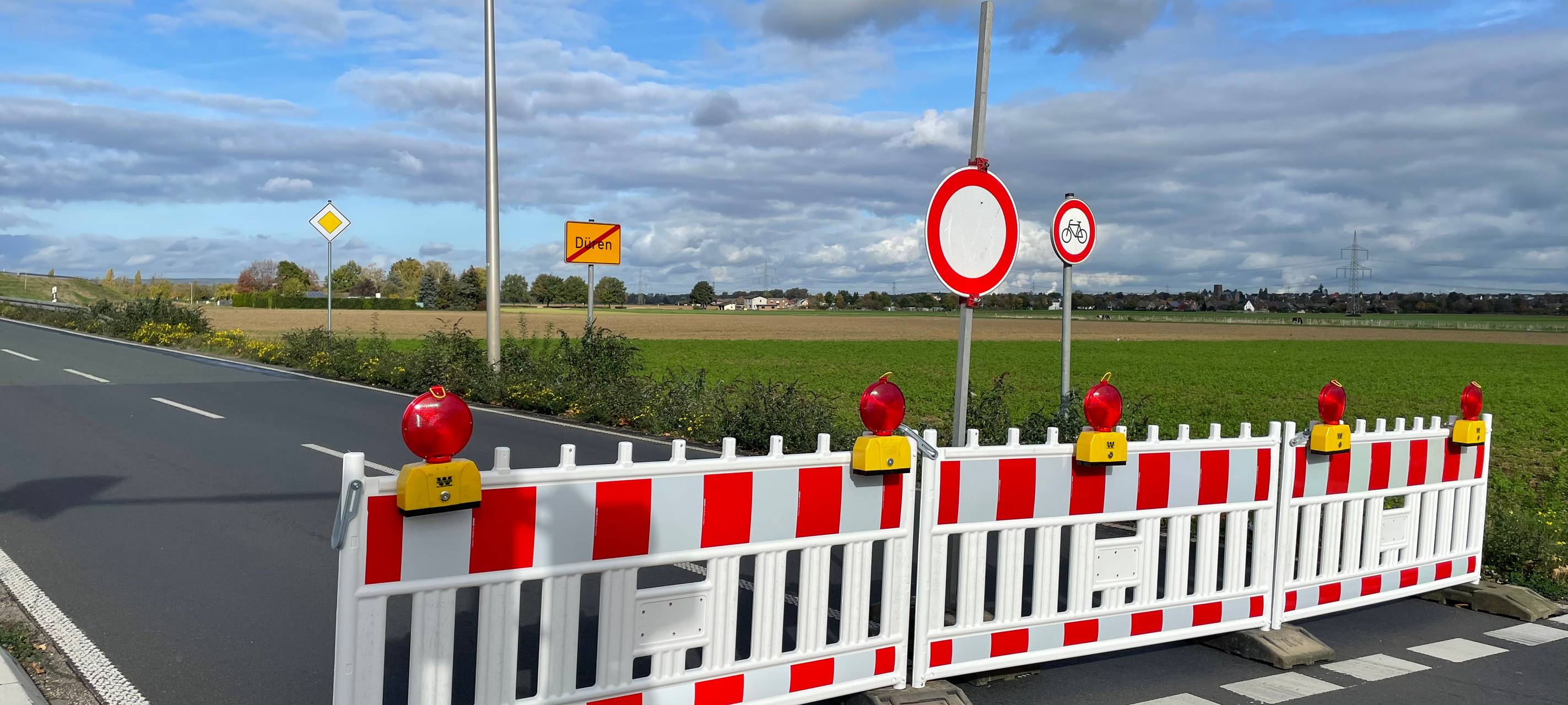 Ab heute: Sperrung auf der Frankenstraße in Düren
