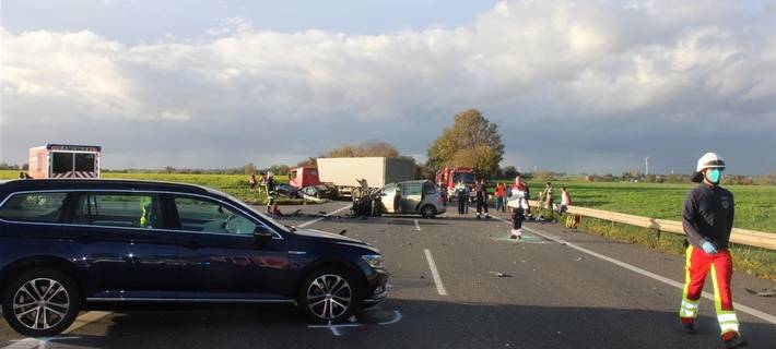 Schwerer Unfall auf L366