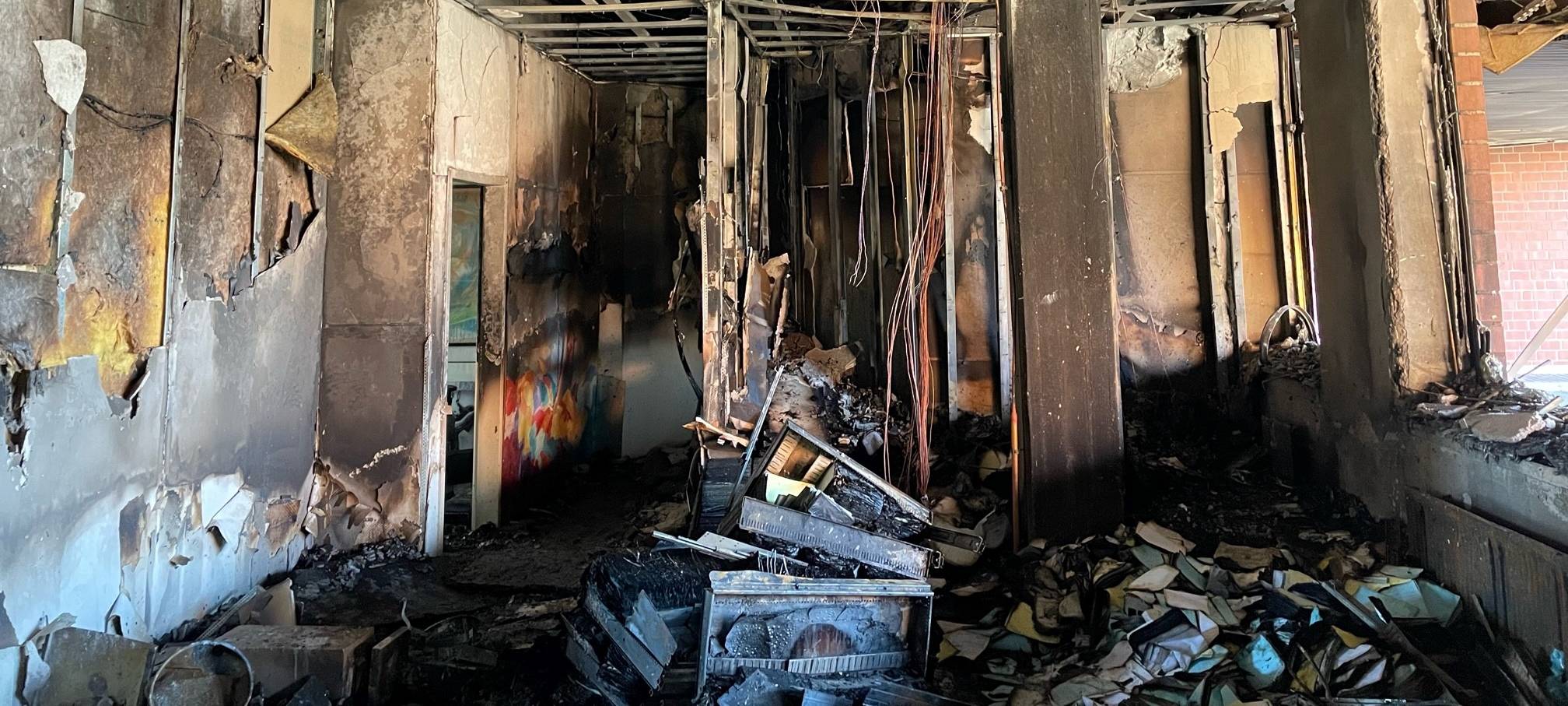 Brand in Zahnarztpraxis
