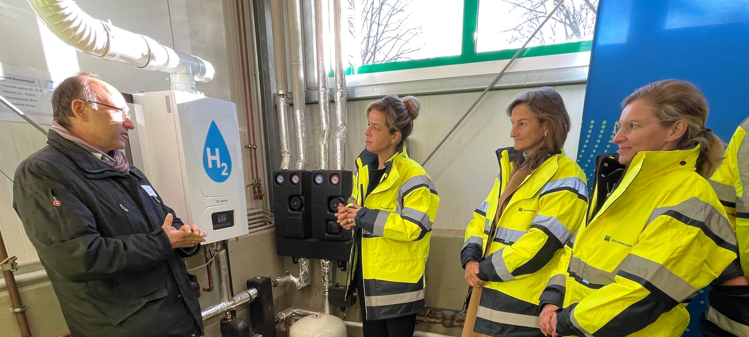 Gelsenwasser heizt mit Wasserstoff