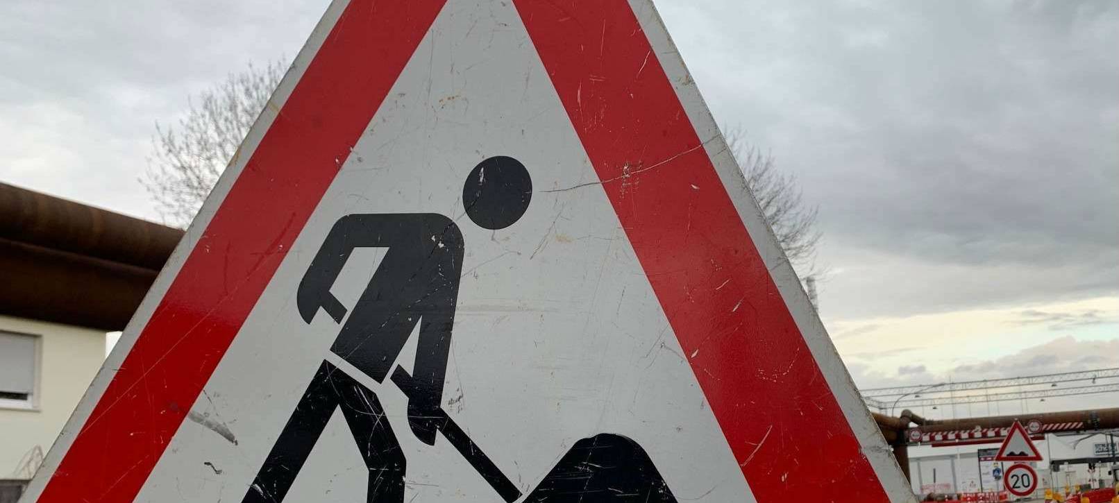 Bauarbeiten in Linnich