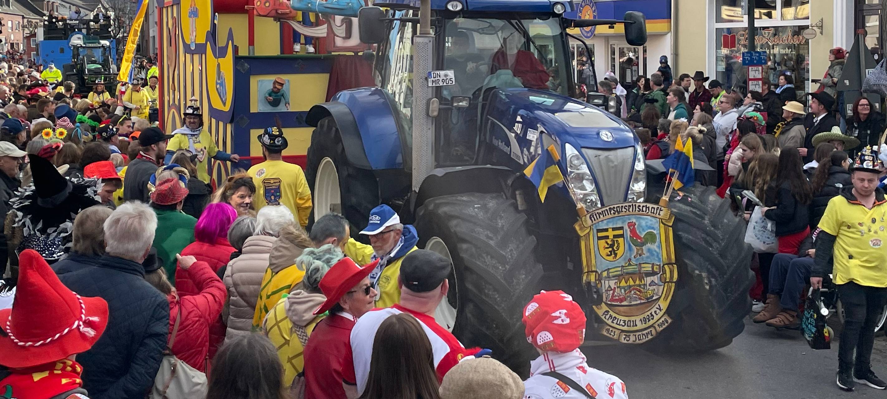 Kreuzau rechnet mit bis zu 30.000 Zuschauern beim Rosenmontagszug