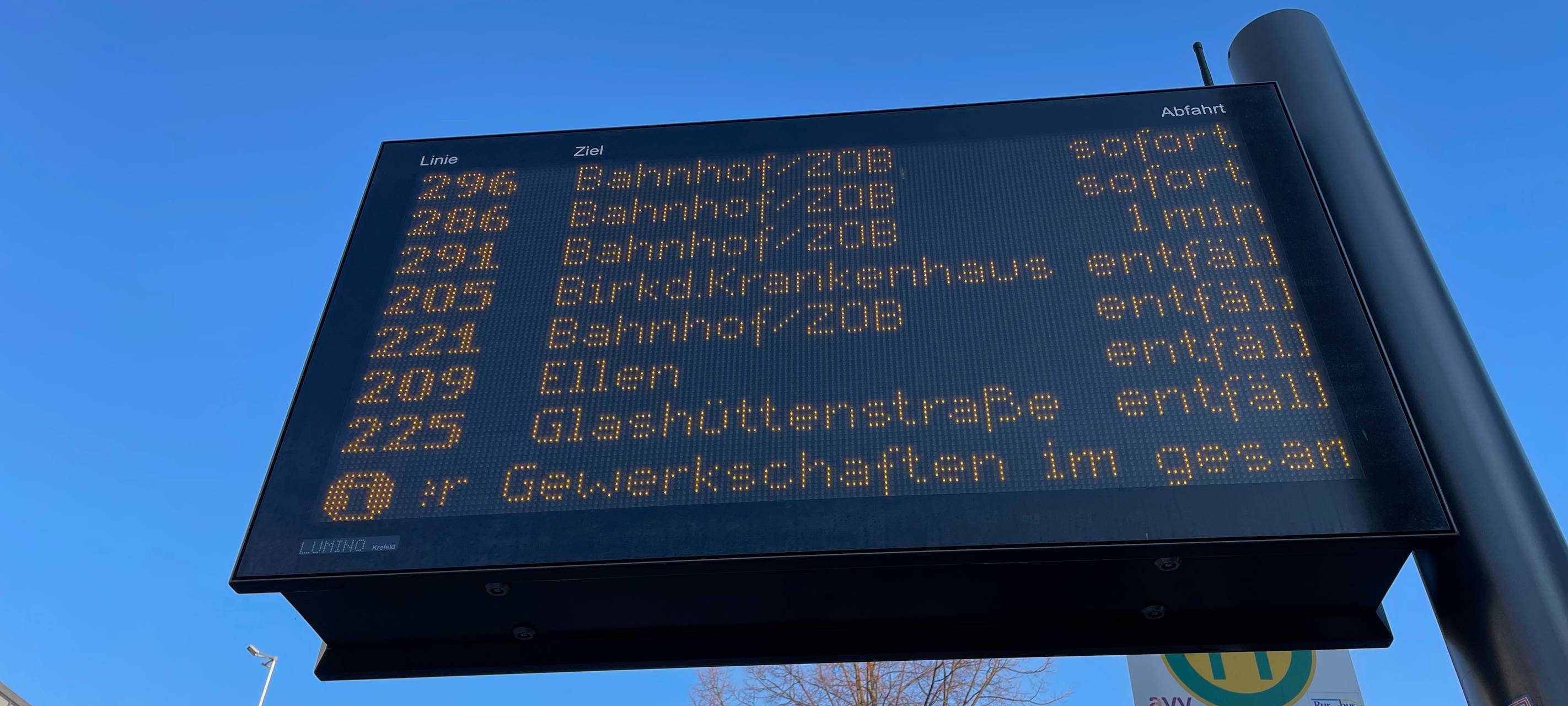 Ausfälle und Verspätung: Rurtalbus zum Streik aufgerufen