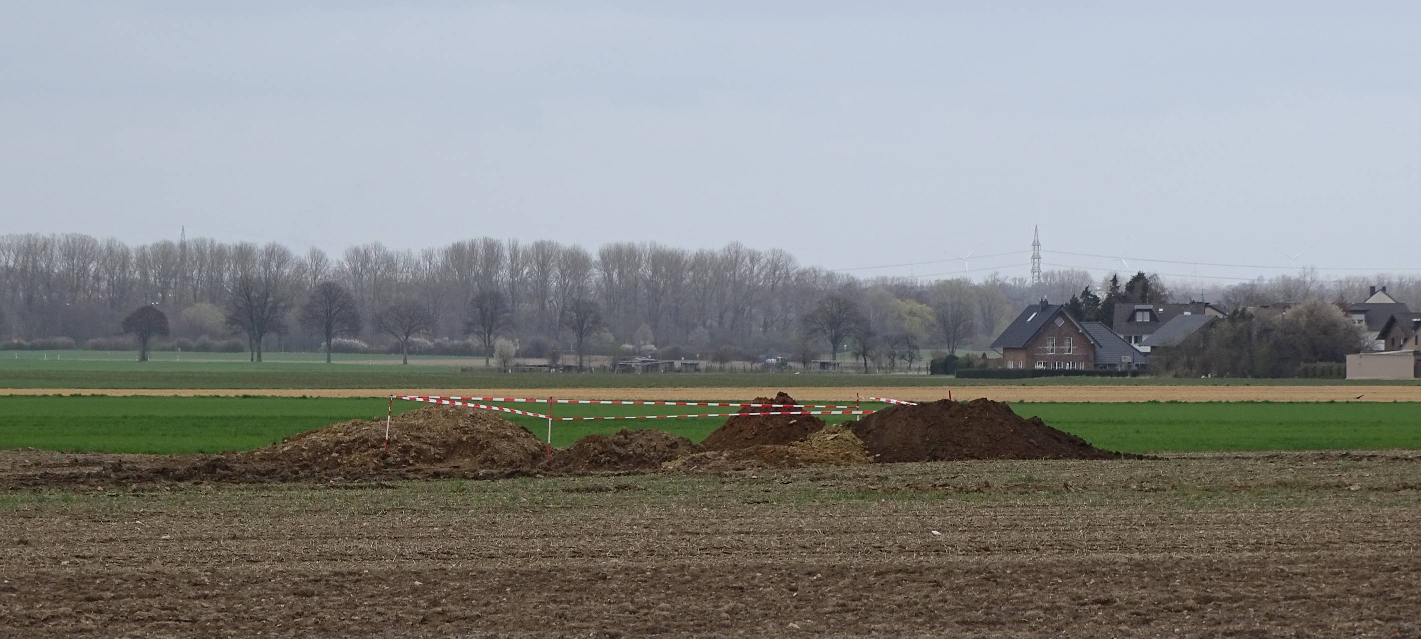 Bombenfund in Langerwehe