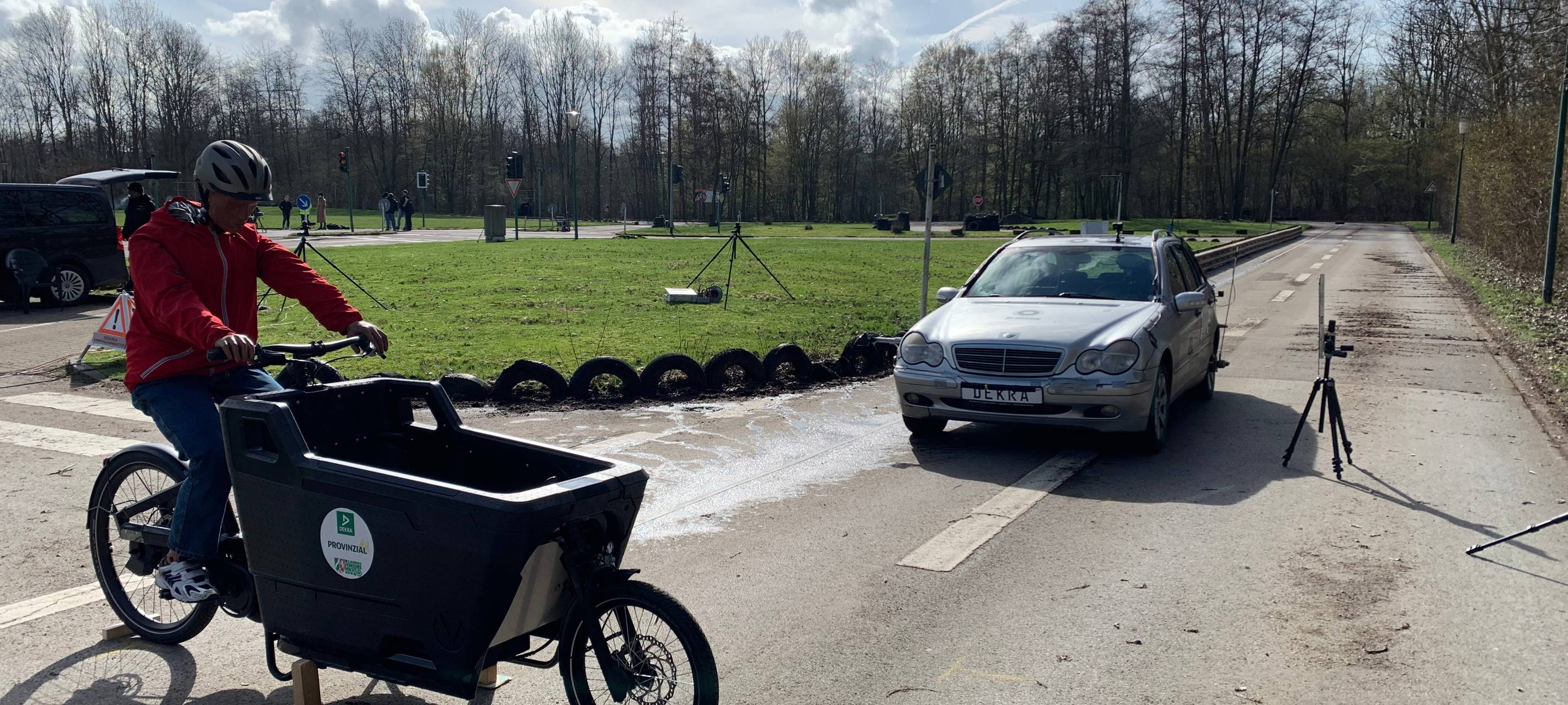 Sicherheit bei Lastenrädern: Kampagne macht auf Gefahren aufmerksam