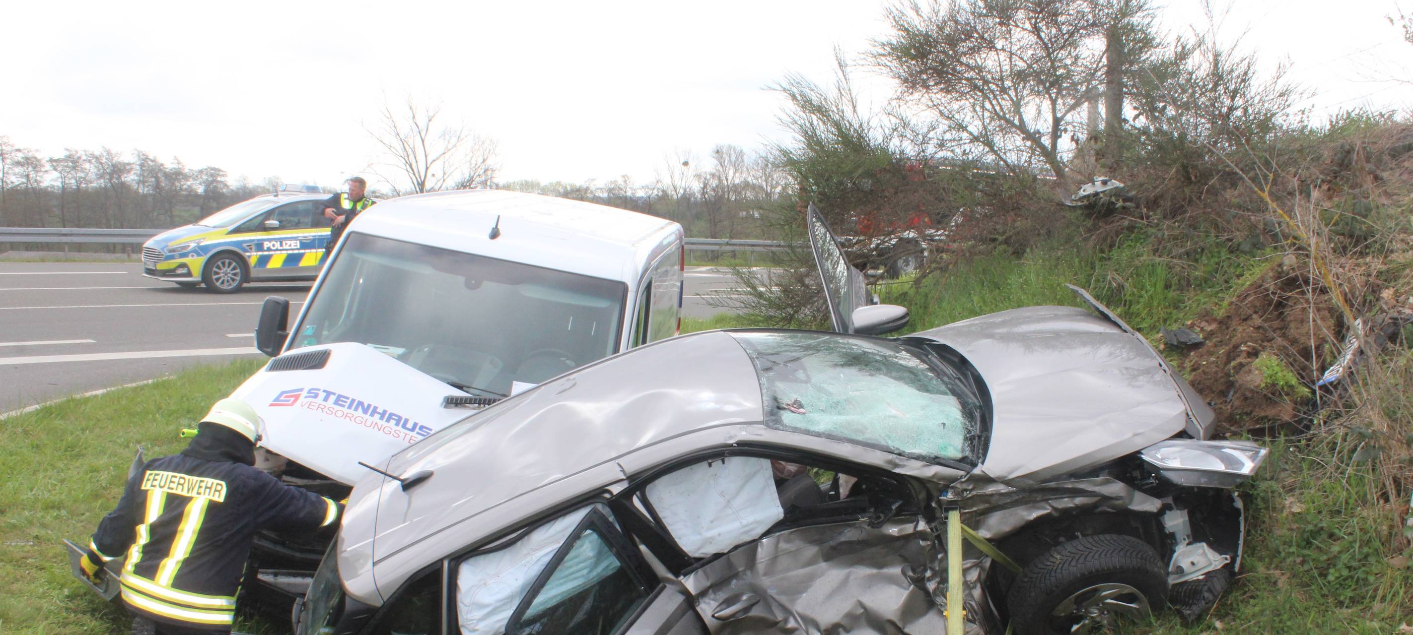 Schwerer Unfall bei Gey