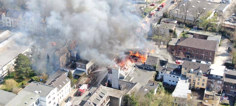 Millionenschaden nach Großbrand