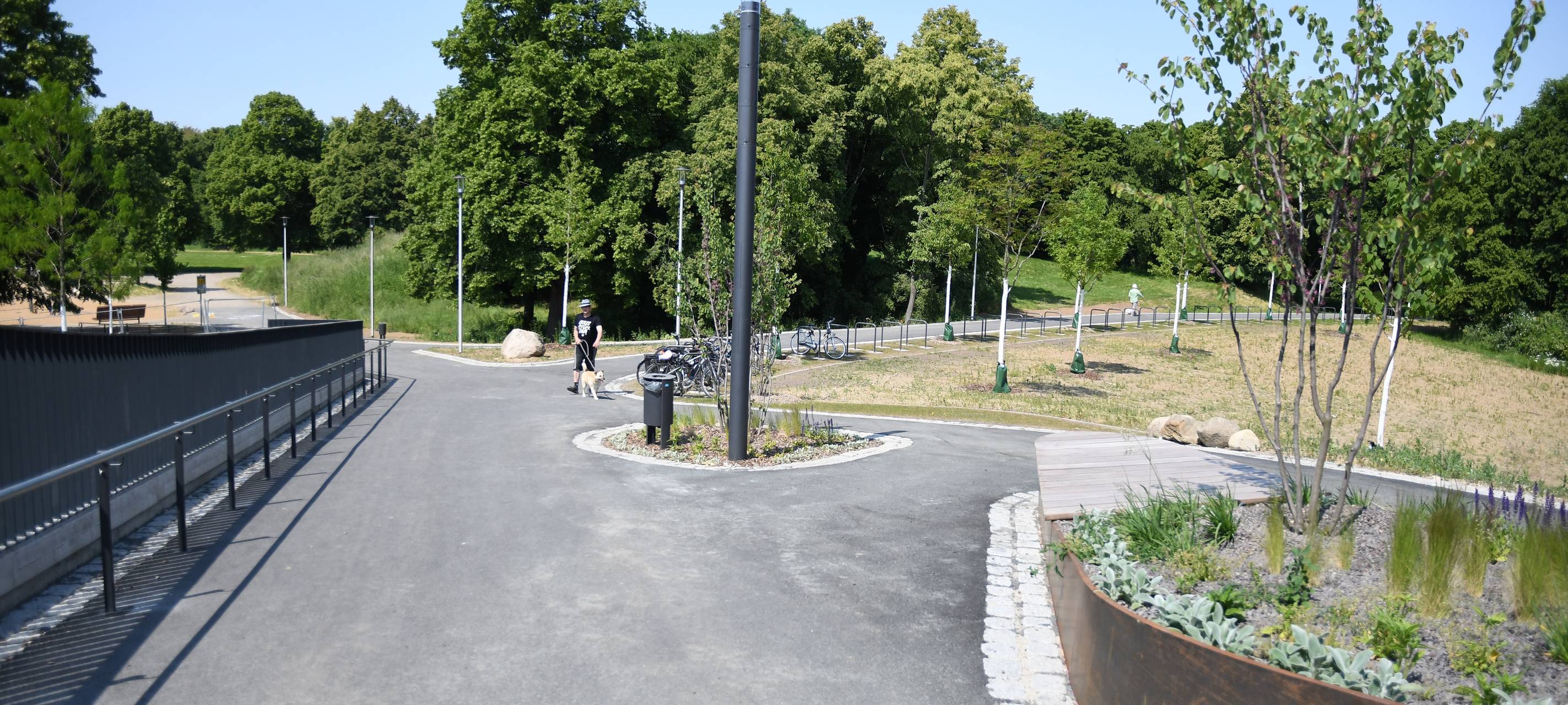 Neuer Eingang für Holzbendenpark