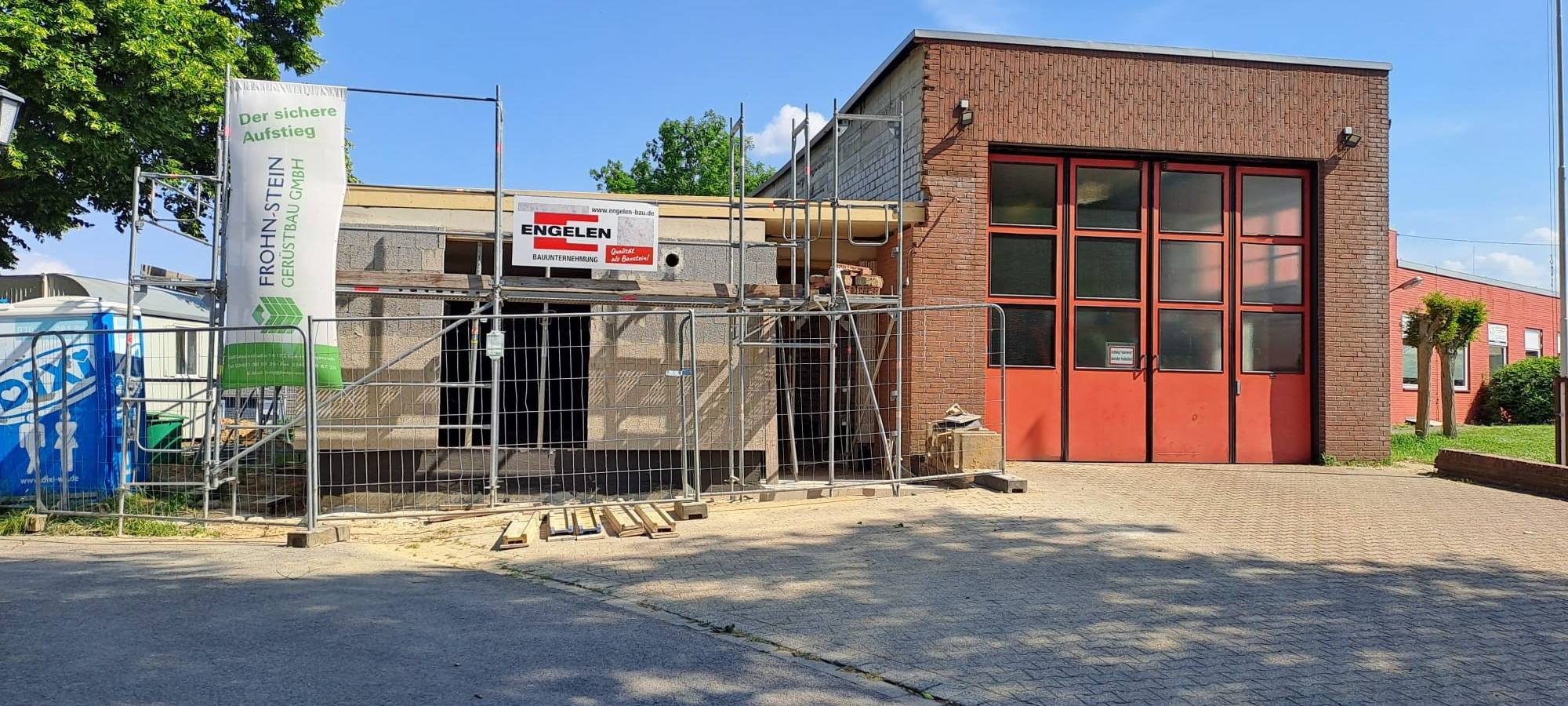 Neuer Anbau in Frenz
